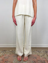 Aden Pant in Ecru - The Shoe Hive