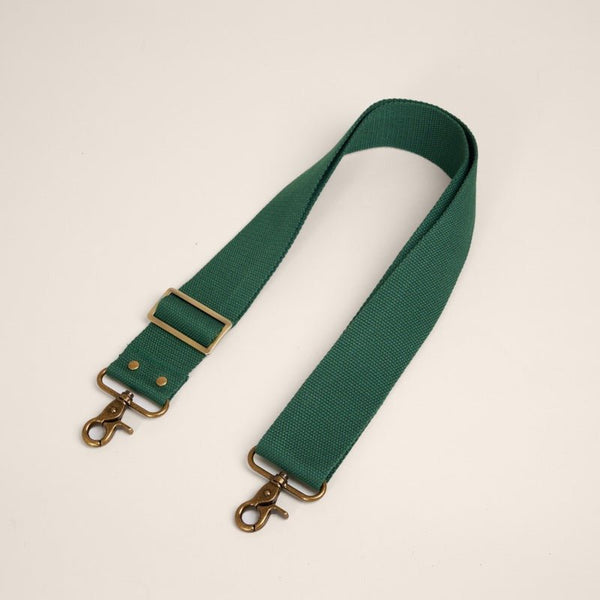 Adjustable Crossbody Strap in Hunter Green - The Shoe Hive