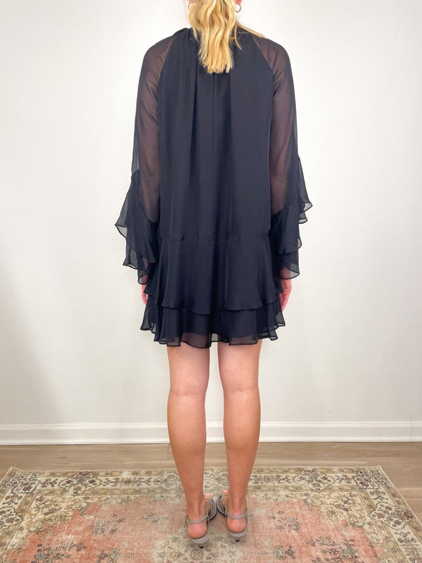 Adlington Dress in Black - The Shoe Hive