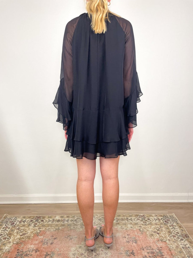 Adlington Dress in Black - The Shoe Hive