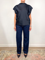 Adrien Top in Black - The Shoe Hive