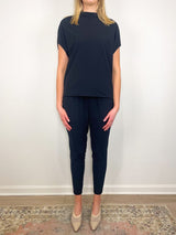 Alexa Trousers in Black - The Shoe Hive
