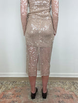 Allora Skirt in Champagne - The Shoe Hive