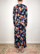 Amari LS Jersey Dress in Nocturne - The Shoe Hive