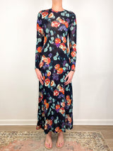 Amari LS Jersey Dress in Nocturne - The Shoe Hive