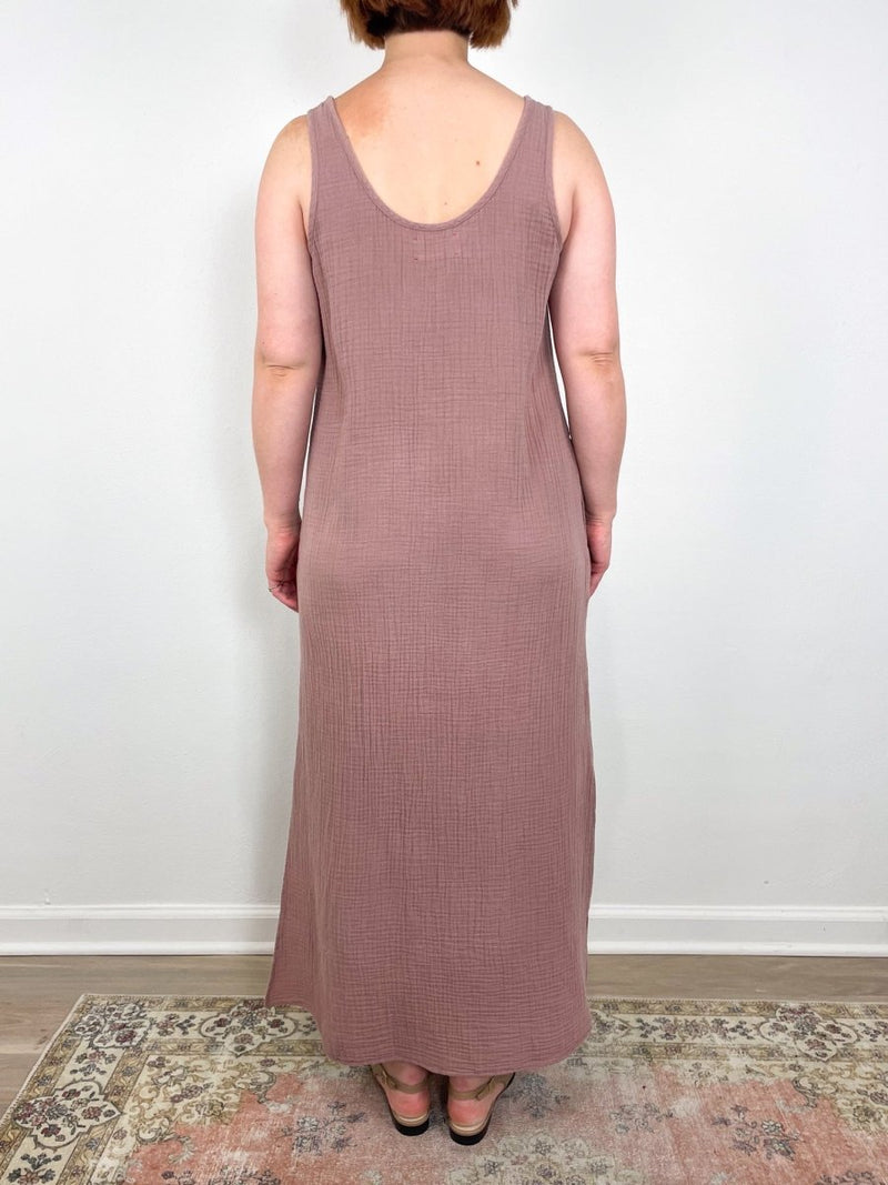 Amelin Dress in Dusty Rose - The Shoe Hive