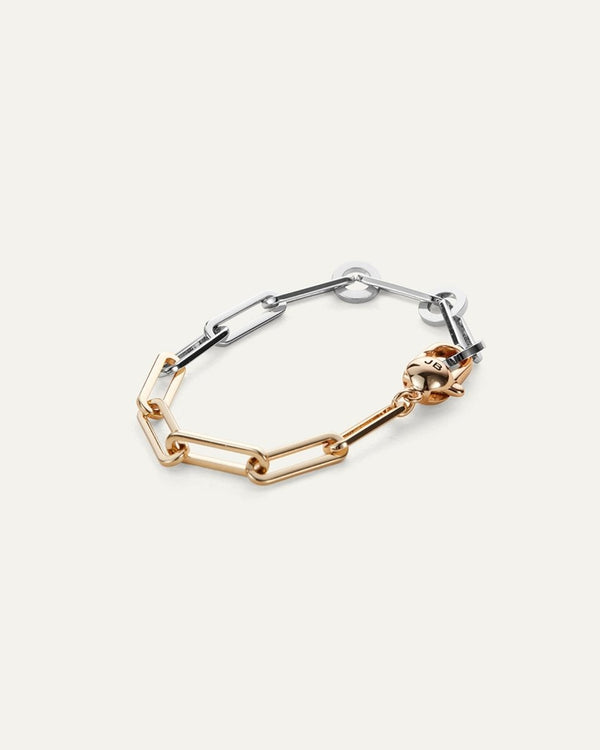 Andi Slim Bracelet in Two Tone - The Shoe Hive