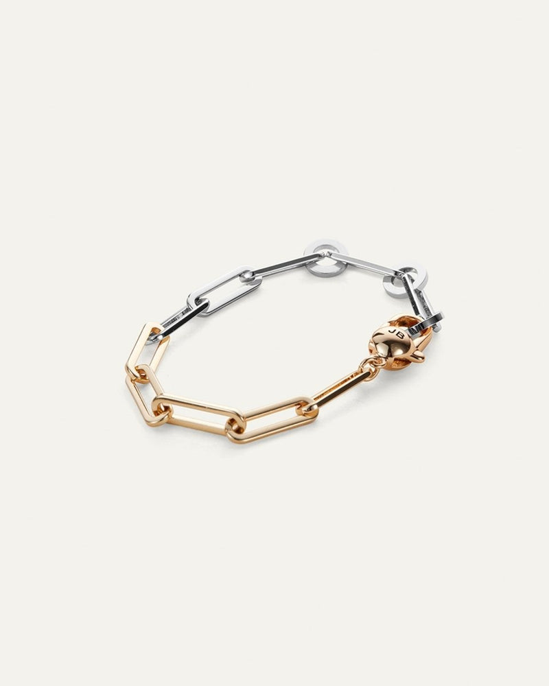 Andi Slim Bracelet in Two Tone - The Shoe Hive