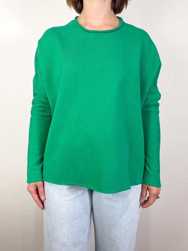 Anna LS Capelet in Kelly Green - The Shoe Hive