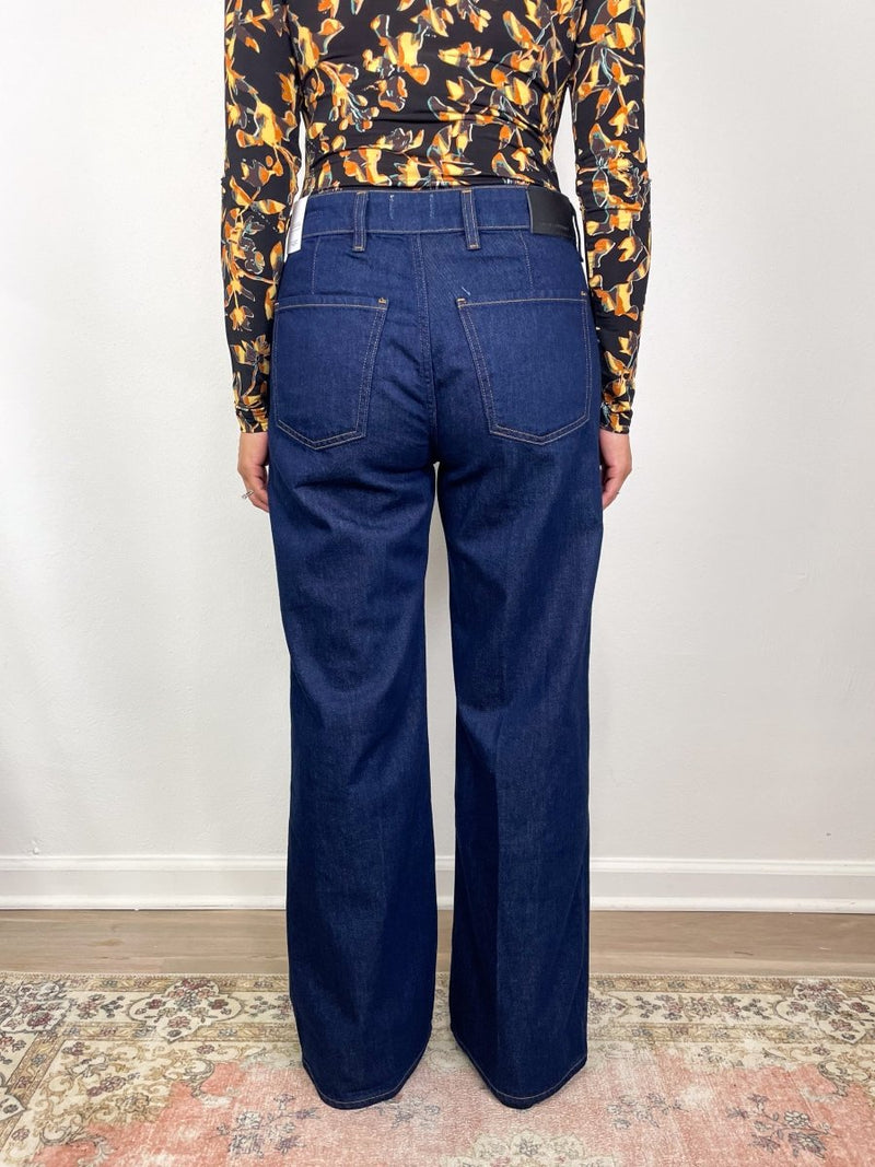 Annina Pocket Trouser 30 in Jones - The Shoe Hive