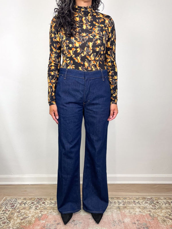 Annina Pocket Trouser 30 in Jones - The Shoe Hive