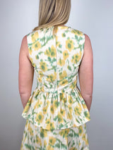Astrid Top in Butter Multi - The Shoe Hive