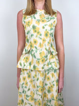 Astrid Top in Butter Multi - The Shoe Hive