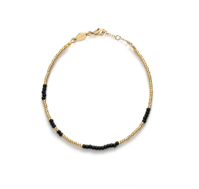 Asym Bracelet in Black - The Shoe Hive