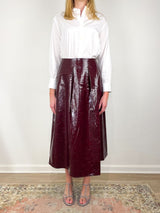 Atlyn Dress in Oxblood - The Shoe Hive