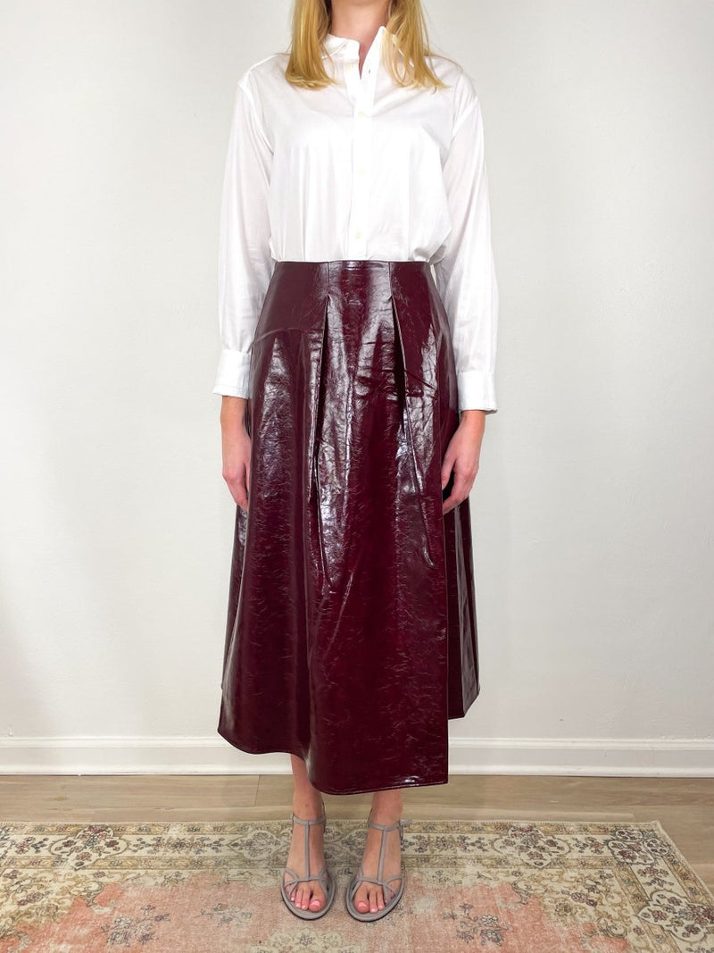 Atlyn Dress in Oxblood - The Shoe Hive
