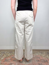 Aurora Track Pant in Cream - The Shoe Hive