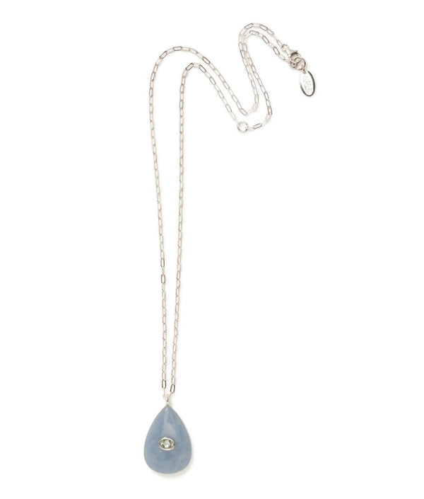 Avalon Necklace in Angelite - The Shoe Hive