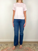 The Iconically Soft Perfect Tee in Peony
