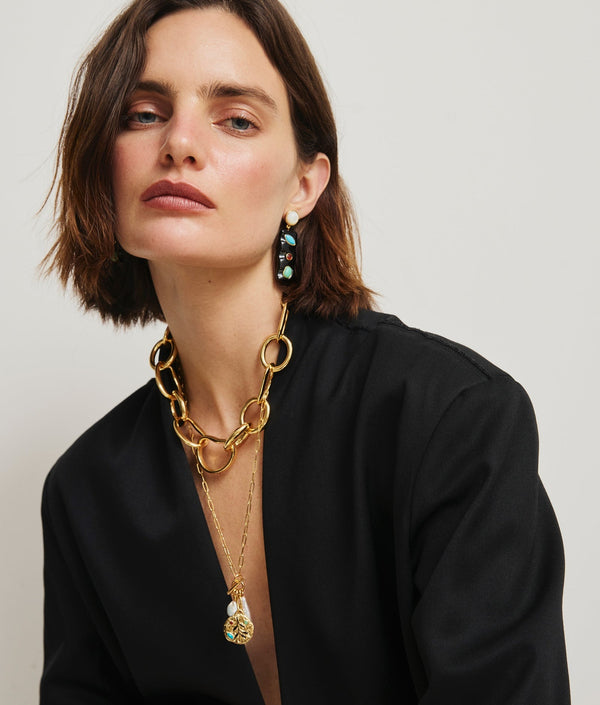 Campo Charm Necklace in Gold