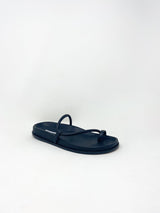 Bari Sandal Black w/ Black Sole - The Shoe Hive