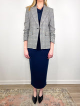 Battista Dickey Jacket in Black Multi - The Shoe Hive