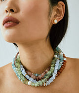 Bay Studs in Mother of Pearl - The Shoe Hive