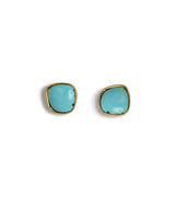 Bay Studs in Turquoise - The Shoe Hive