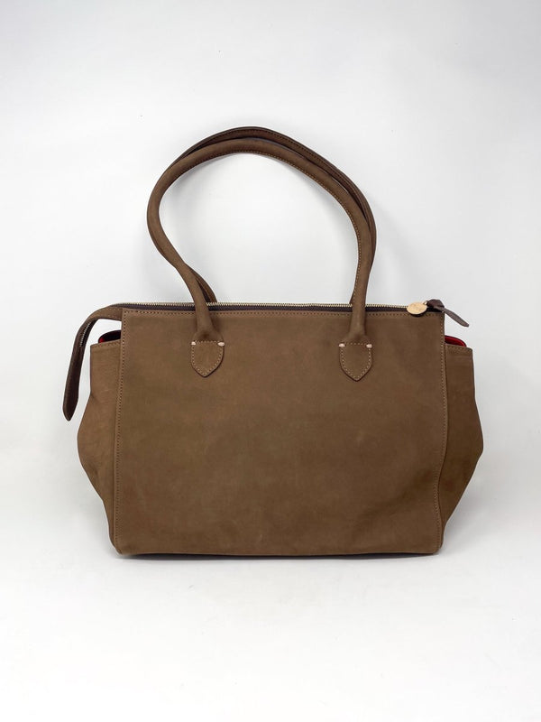 Beatrice Smooth Nubuck in Choco Bar - The Shoe Hive