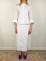 Beau in White/Wine - The Shoe Hive