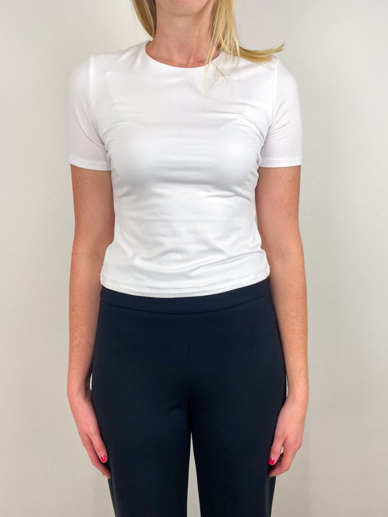 Benedict Tee in White - The Shoe Hive