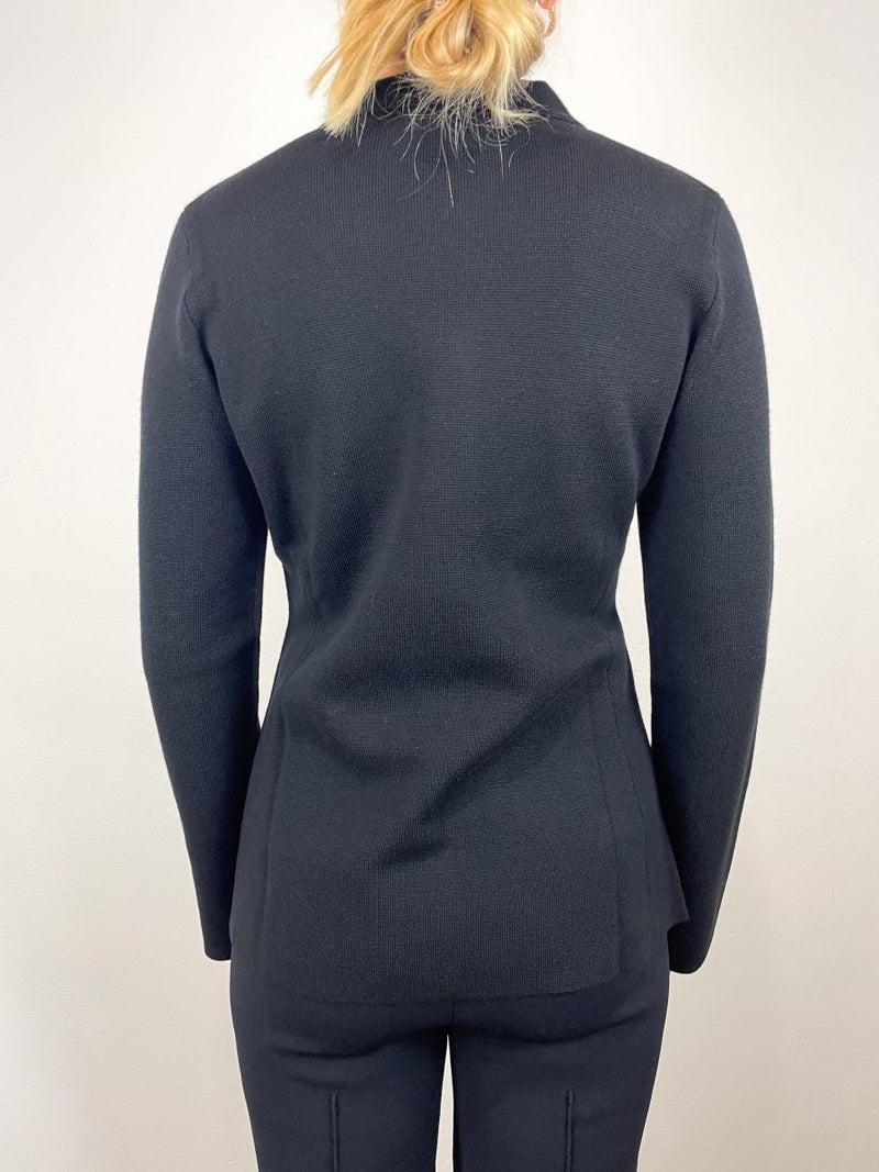 Betti Knit Cardi in Black - The Shoe Hive