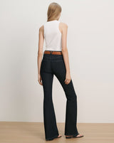 Beverly High Rise Skinny Flare in Indigo - The Shoe Hive