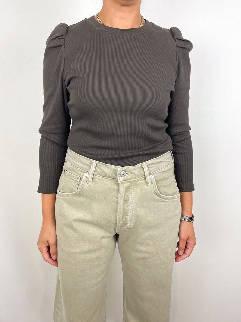 Delano Top in Dark Umber