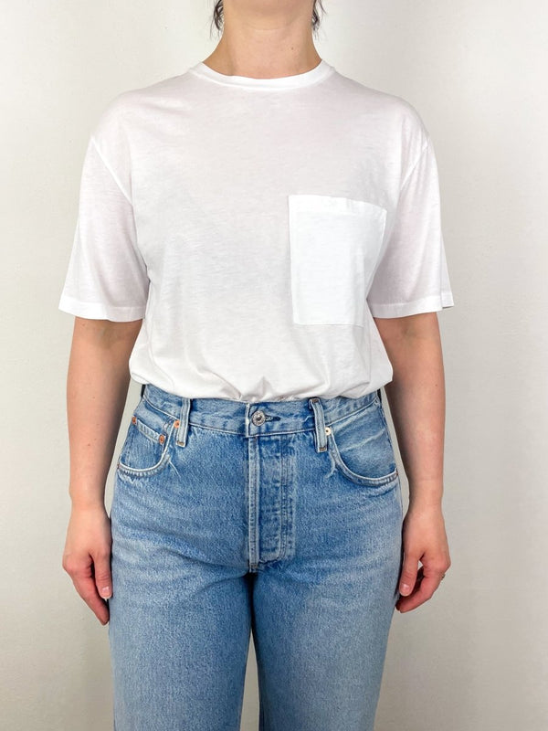 Big Boy Tee in White - The Shoe Hive