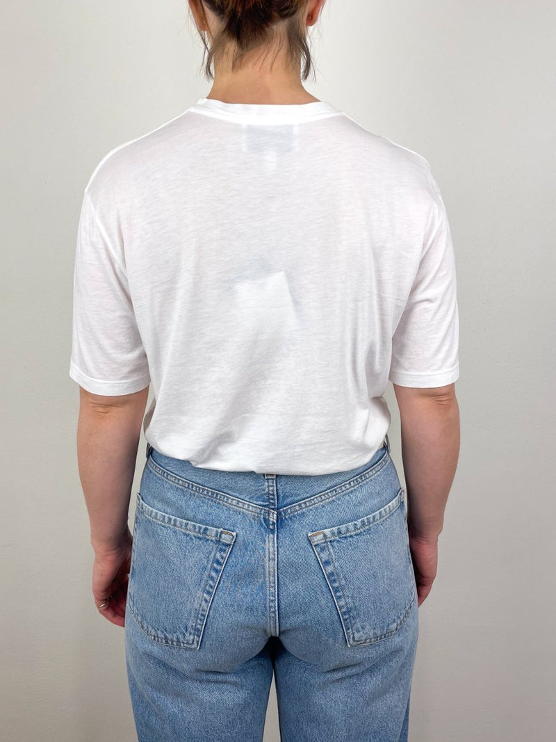 Big Boy Tee in White - The Shoe Hive