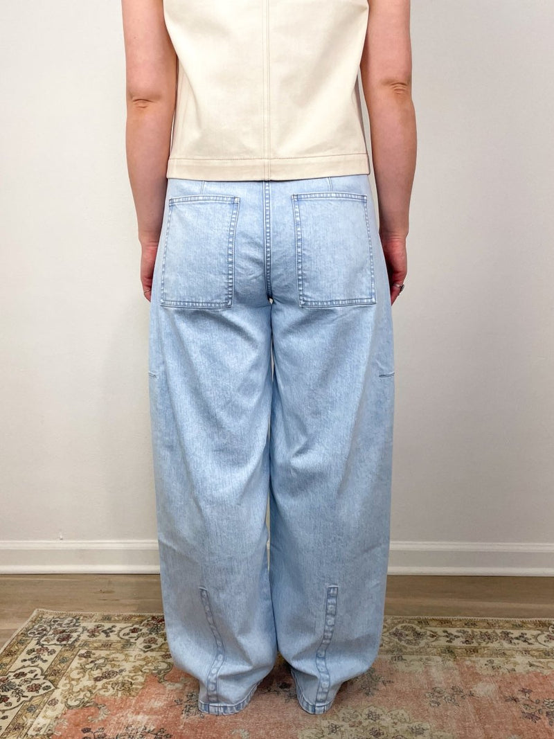 Bleached Denim Sid Jean - The Shoe Hive