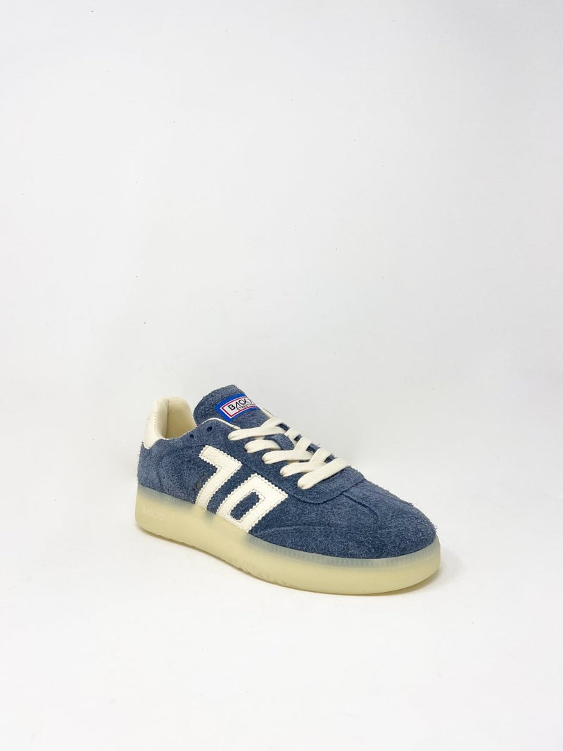 Boston LS in Blue Milk - The Shoe Hive