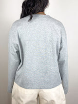 Boxy Tee in Heather Grey - The Shoe Hive