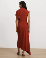 Brett Dress in Cardinal Red - The Shoe Hive