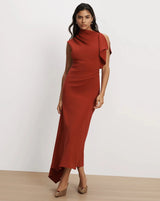 Brett Dress in Cardinal Red - The Shoe Hive