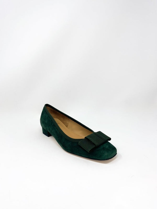 Bridgette Shoe in Pine Suede - The Shoe Hive