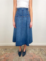 Brigette Skirt in Danube - The Shoe Hive
