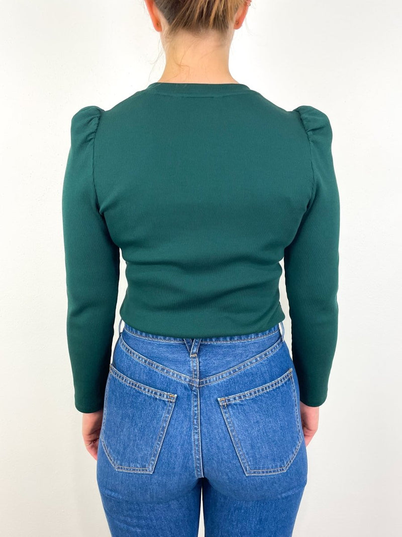 Britney Top in Pine - The Shoe Hive