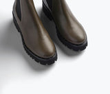 Brooke in Algae Calf - The Shoe Hive