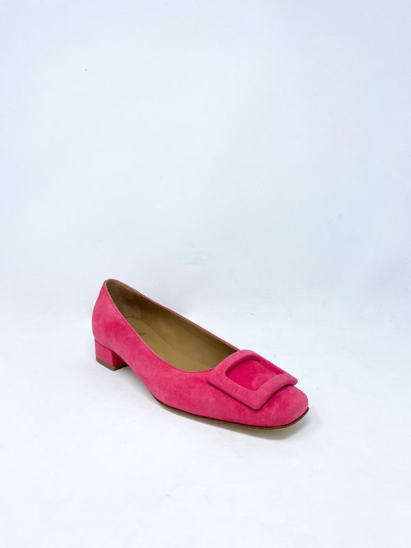 Buckle Shoe in Peony - The Shoe Hive