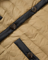 Pearson Down Dickey Jacket in Desert Taupe/Black