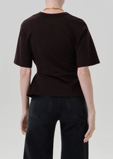 Rework Mens Tee in Chocolate
