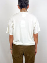 Cade Tee Northern Lights in Off White - The Shoe Hive