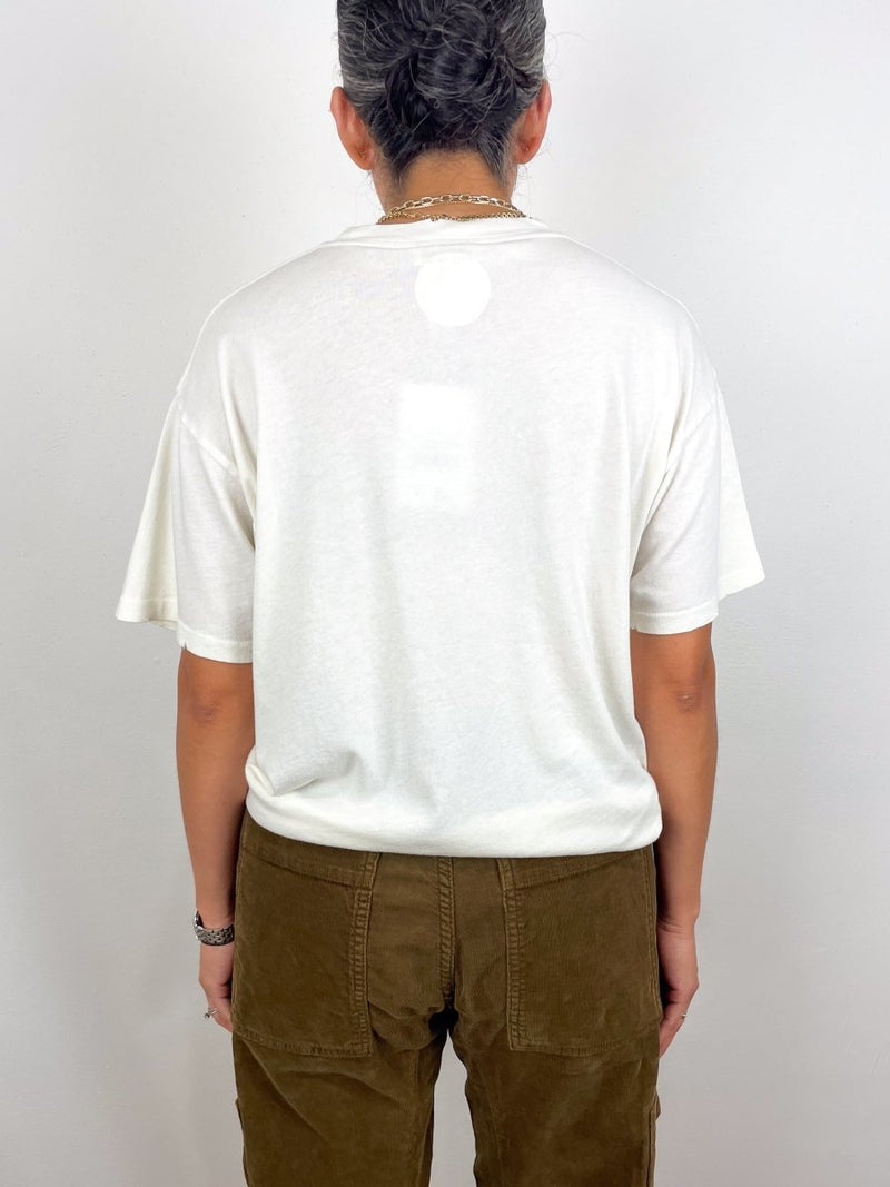 Cade Tee Northern Lights in Off White - The Shoe Hive
